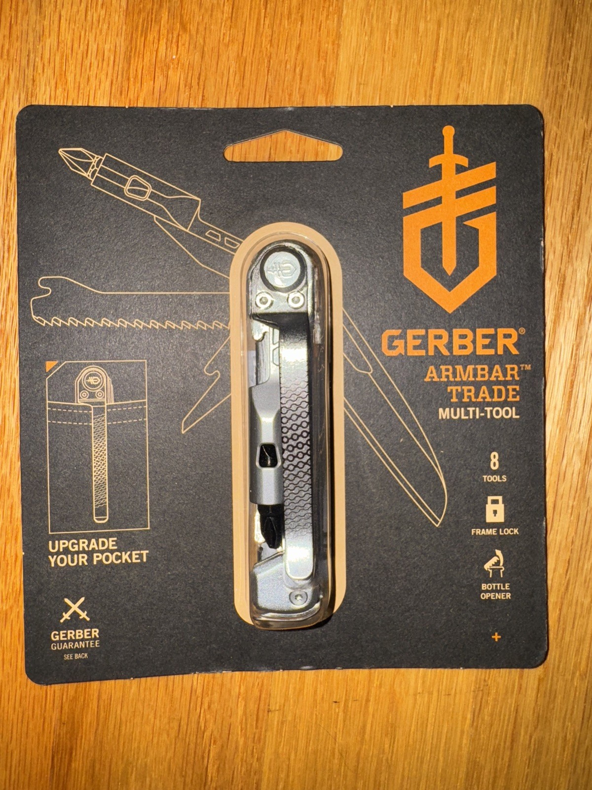 Gerber Armbar Trade Multi-Tool, 8 Tools, NEW