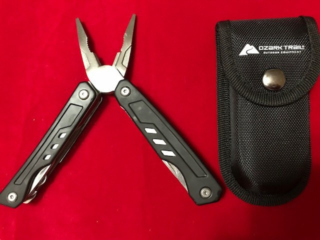 Ozark Trail MULTI-TOOL 11 function with Nylon Sheath