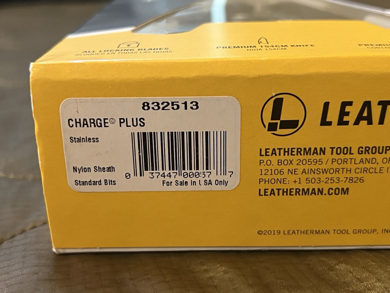 Leatherman Charge Plus Multitool 19 Tools 154CM Sheath Discontinued New In Box