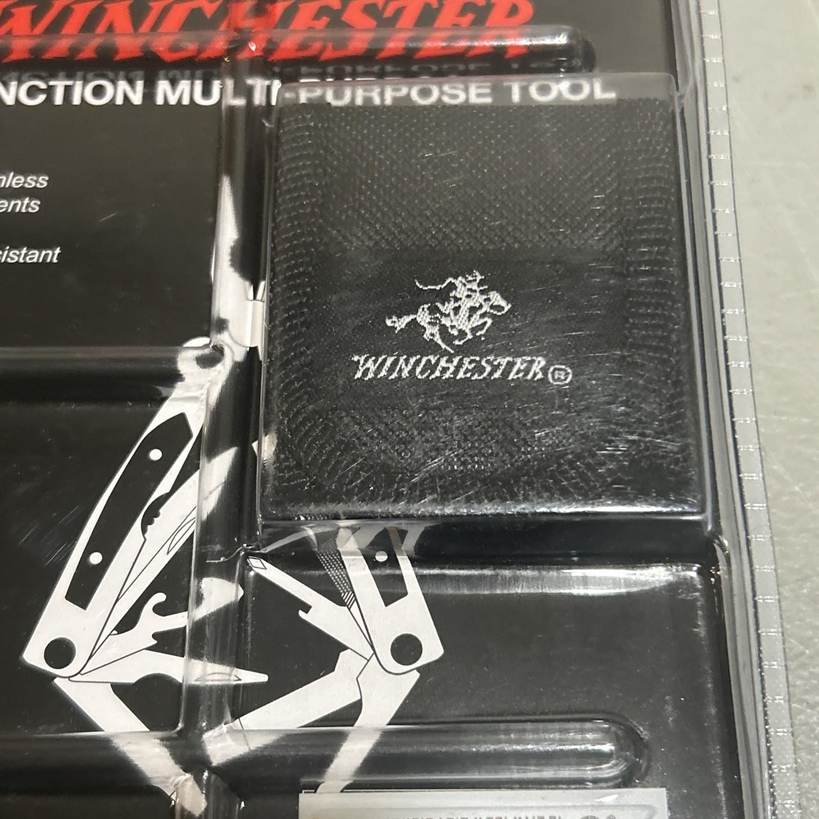 New Winchester 12 Function Multi-tool Pliers with Carrying Case ~ Never Opened