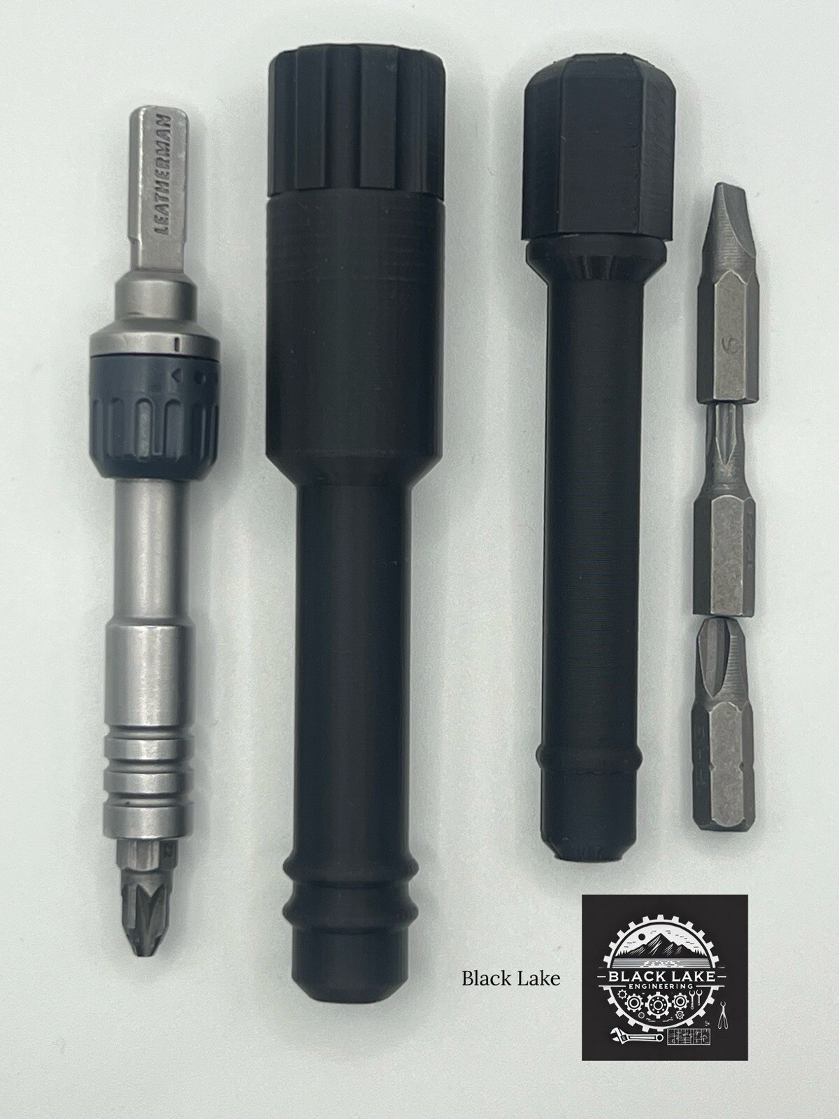 For Leatherman Ratcheting Bit Driver. Case For Driver And Hex Bit/Flat Bit Tube