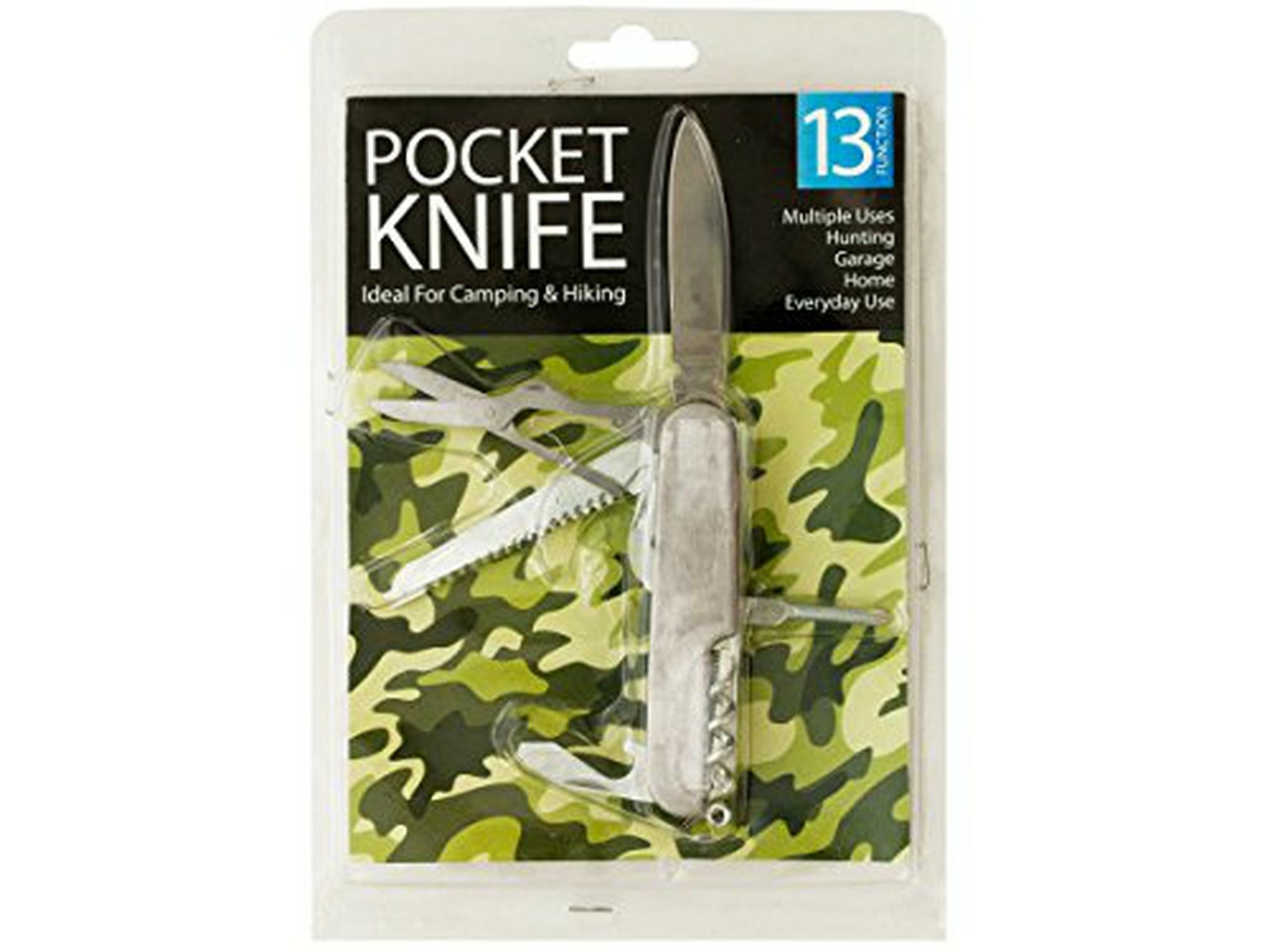 13 Function Pocket Tool Knife – Case of 72