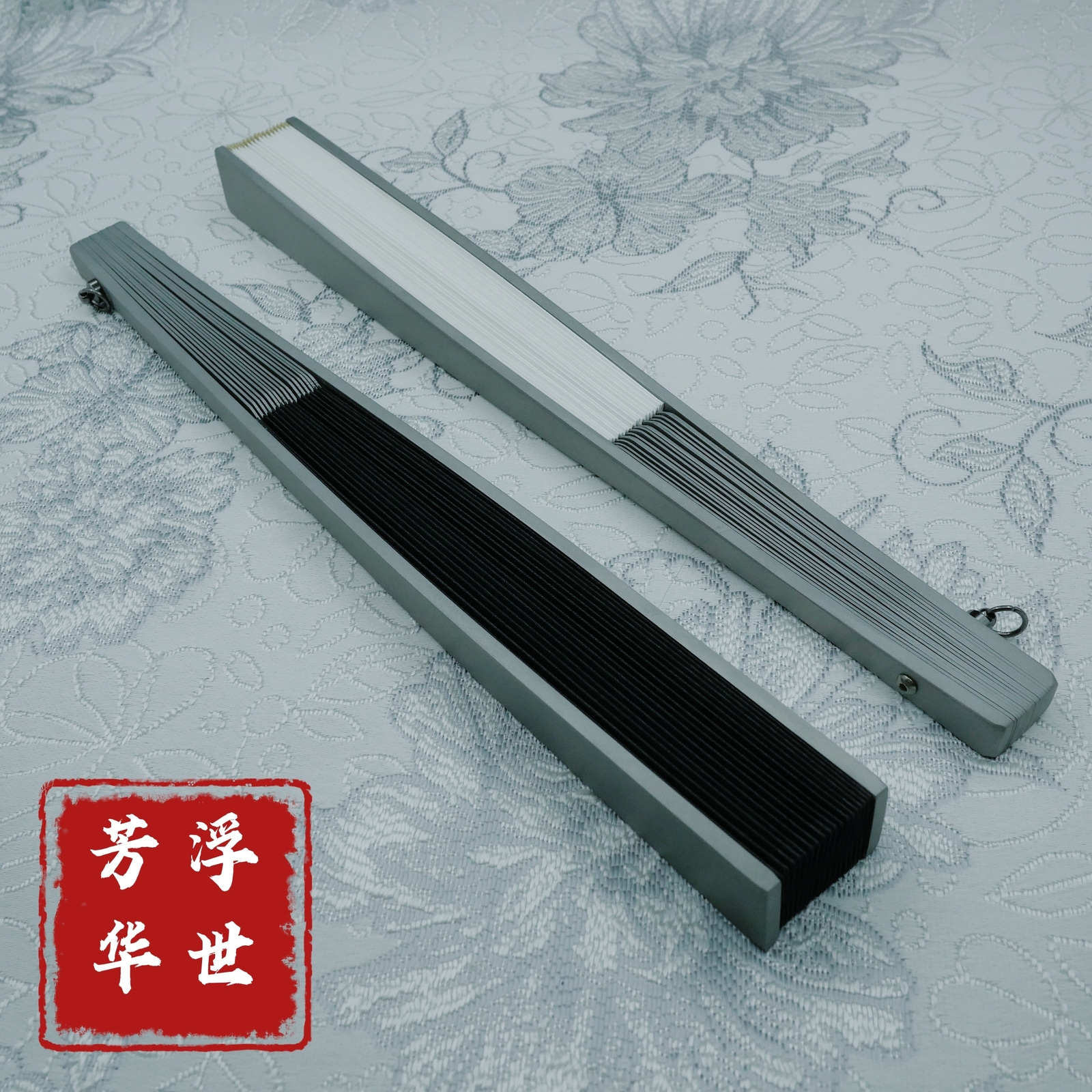 Kung Fu Ten Inch Eighteen Square Titanium Alloy Folding Fan Martial Arts Fan
