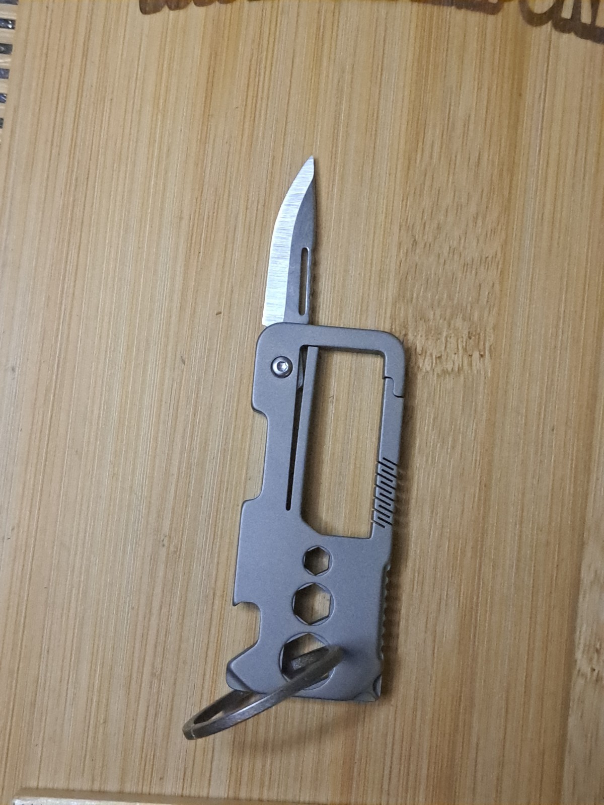 EDC Titanium Carabiner Multi-Tool