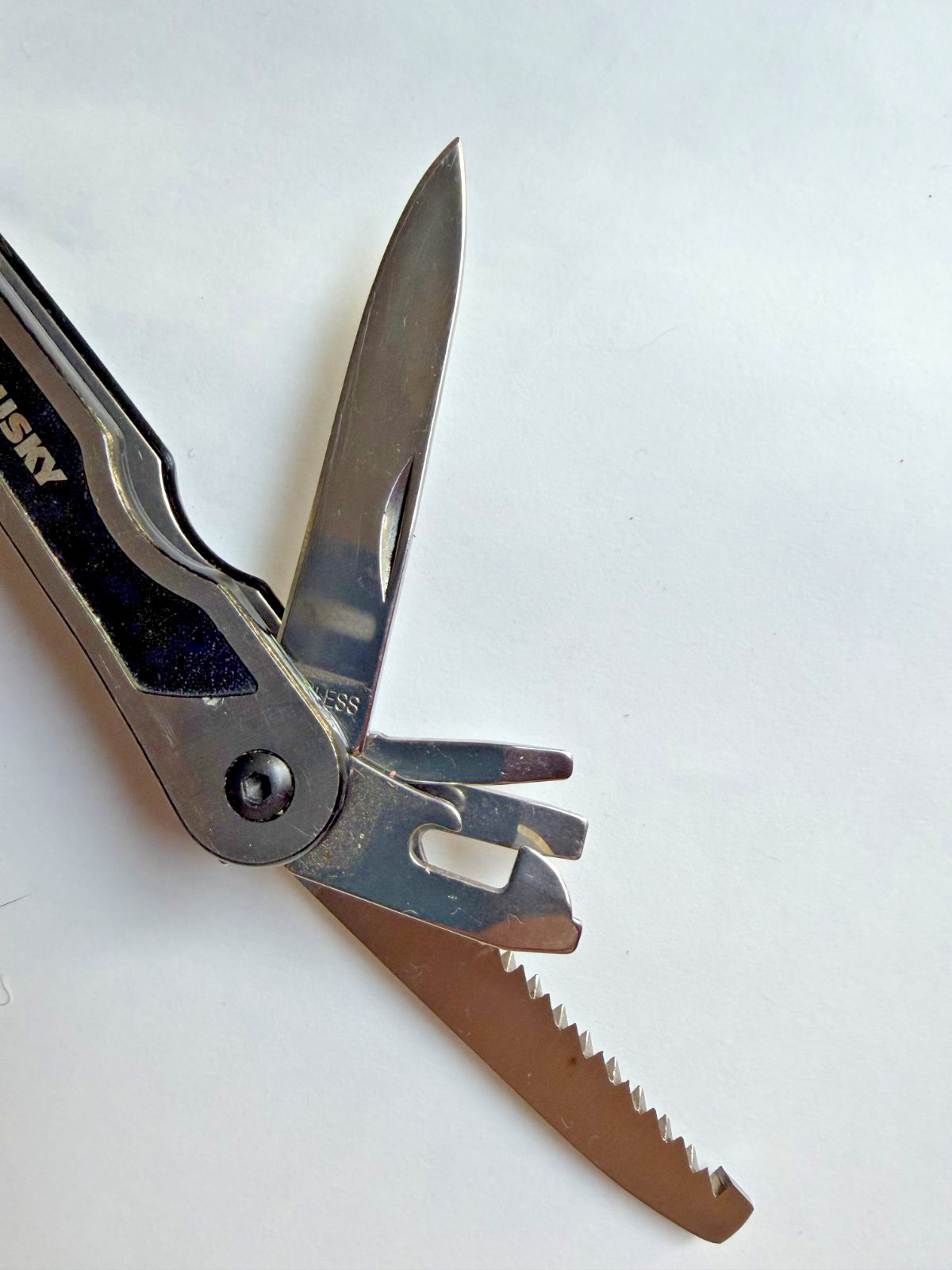 Lot of 3 Husky Multi-Tools, 13 or more tools per each Pocket Tool/Pocket Knife