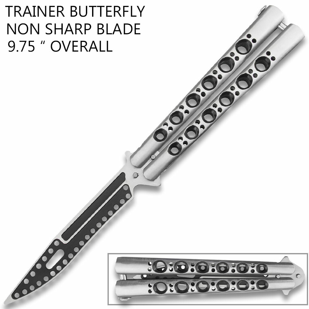 Non-Sharp Trainer Style Black and Silver Blade Ltd. Edition
