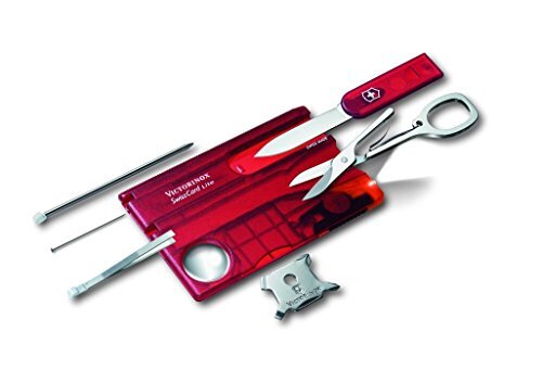 Victorinox Swiss Card Lite Swiss Made Pocket Tool 13 Functions LED Magnifier