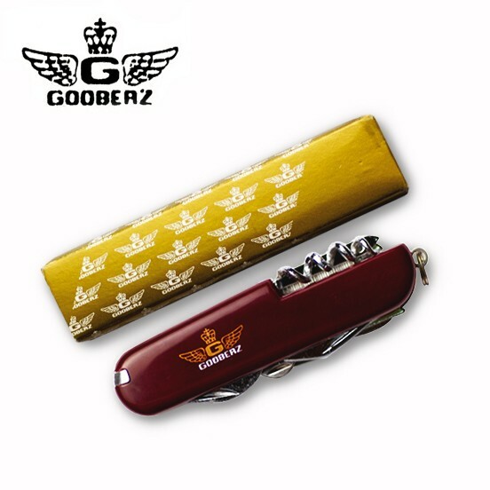 New Gooberz 10 in 1 Stainless Steel Multipurpose Multitool Folding Pocket Knife