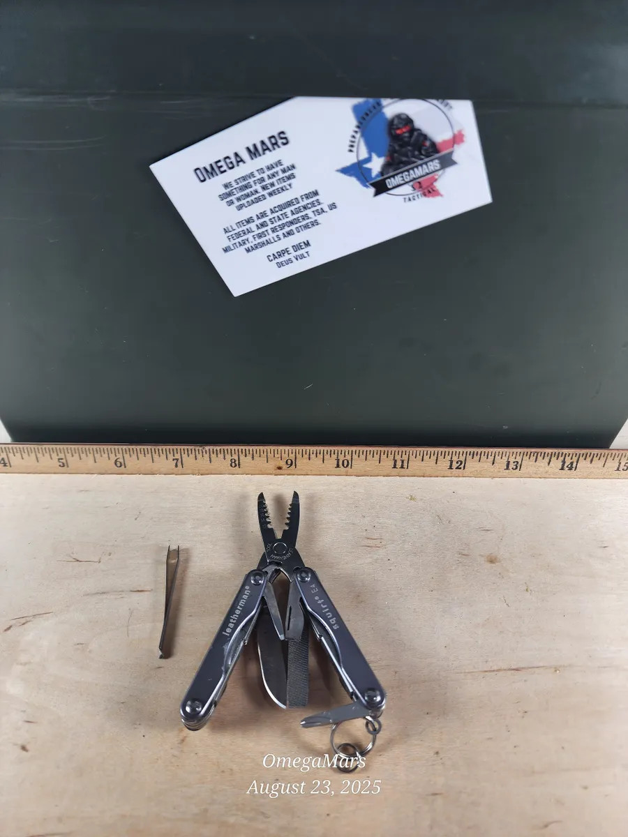 Leatherman Squirt E4 ATF training. Rare and Discontinued