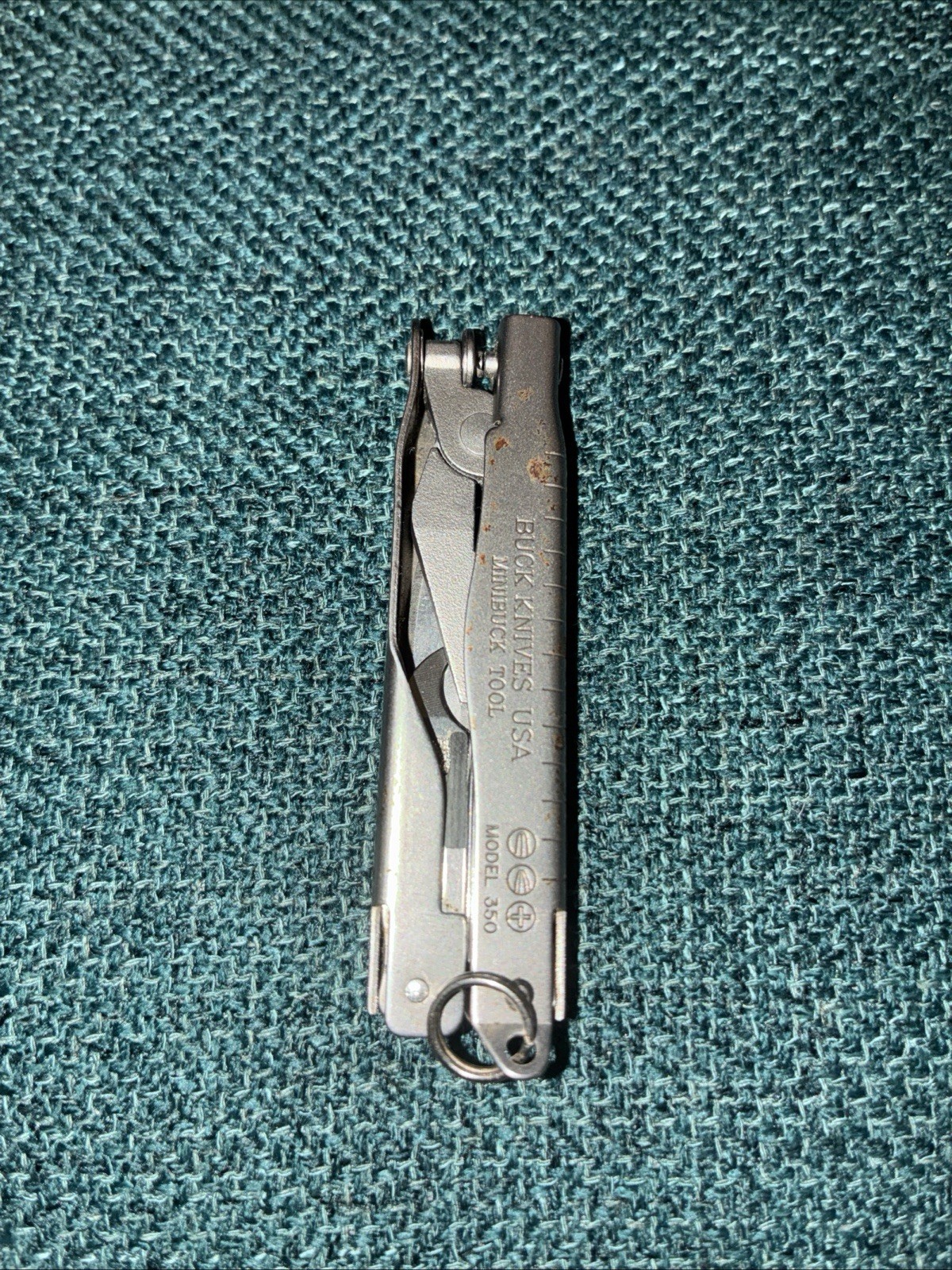 Buck Model 350 Minibuck Tool Multitool Made In USA + Carrying Case