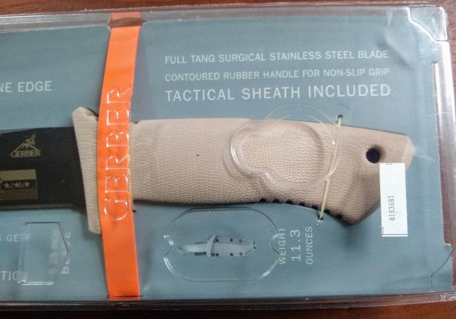 NEW GERBER HARSEY HUNTER SPECIAL EDITION OPERATION IRAQI FREEDOM TACTICAL KNIFE