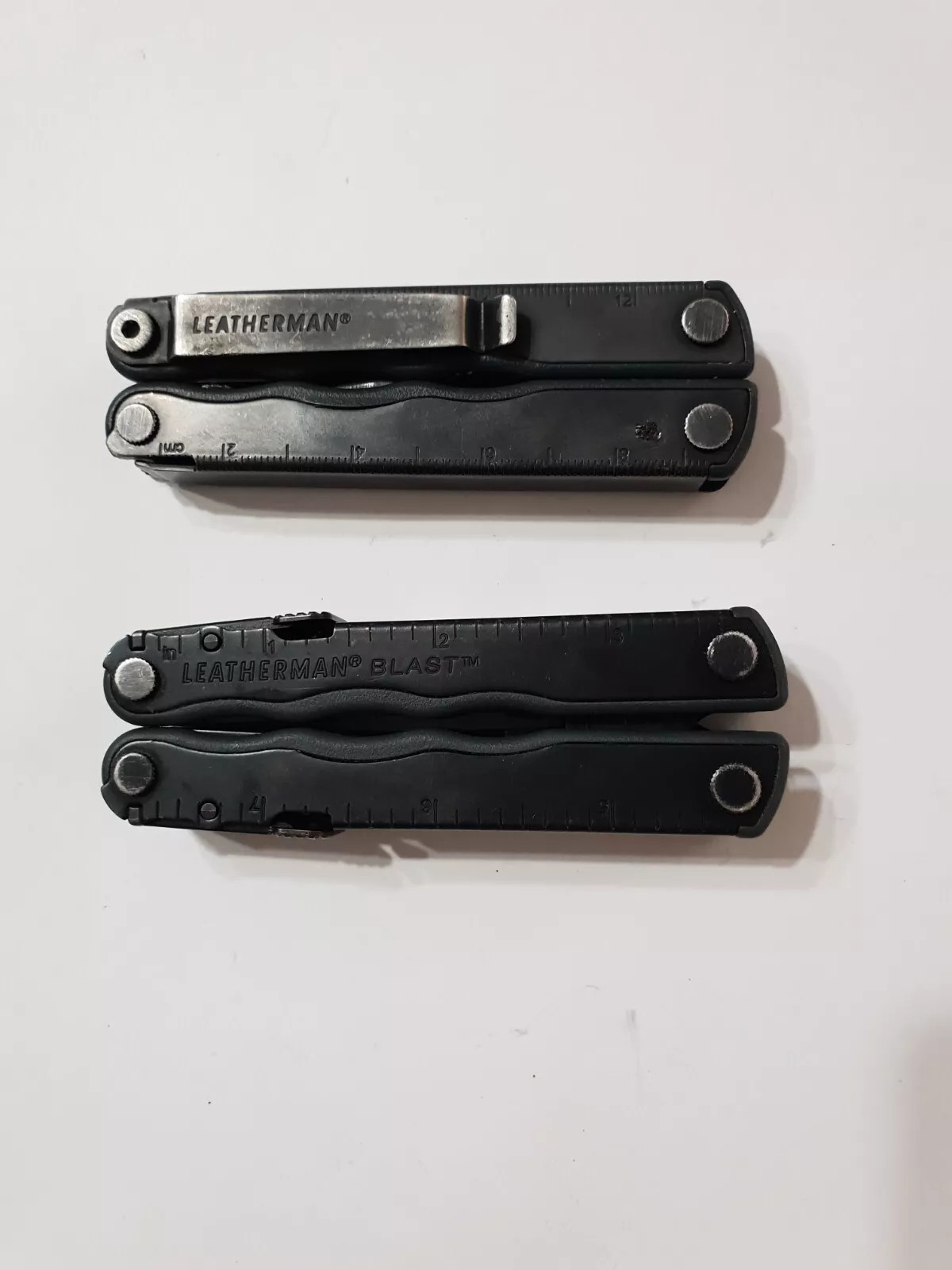 🔥2X Leatherman Black BO Blast Kick With Clip Multitool Retired Rare Collectable