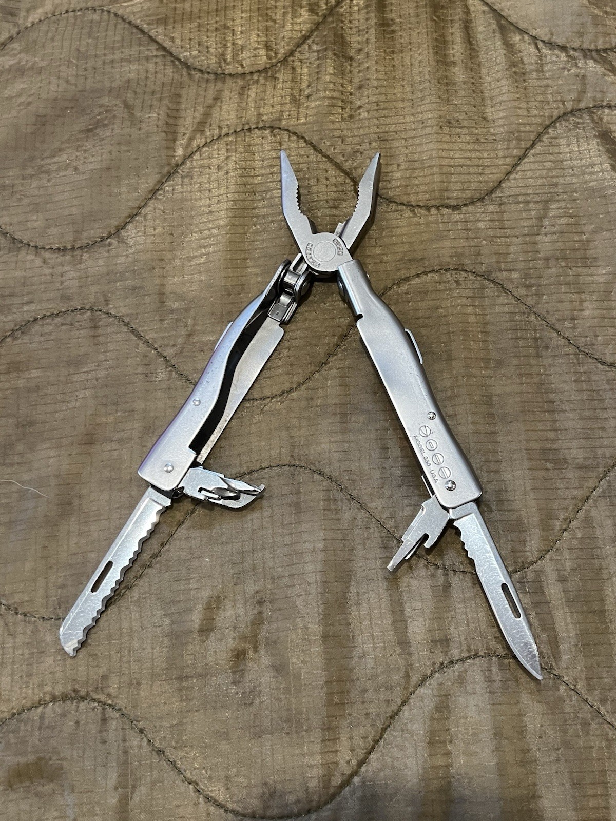 Vintage Buck Knives BUCKTOOL Model 360 Multi-Tool w Sheath – USA – Retired