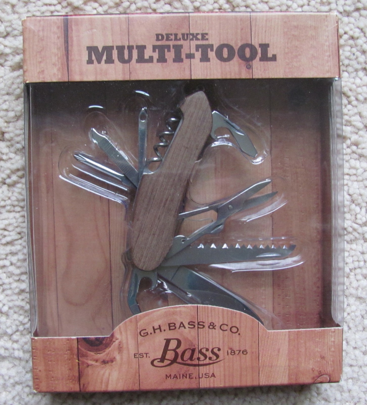 G H Bass Deluxe Multi-Tool New in Box