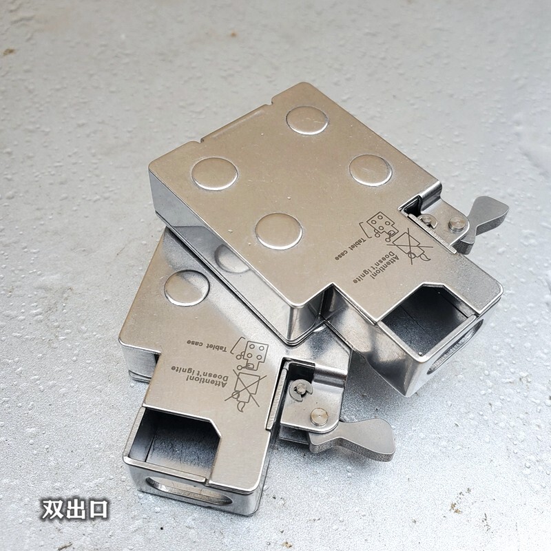New EDC Stainless Steel Insert Portable Candy Chewing Medicine Box Storage Tool
