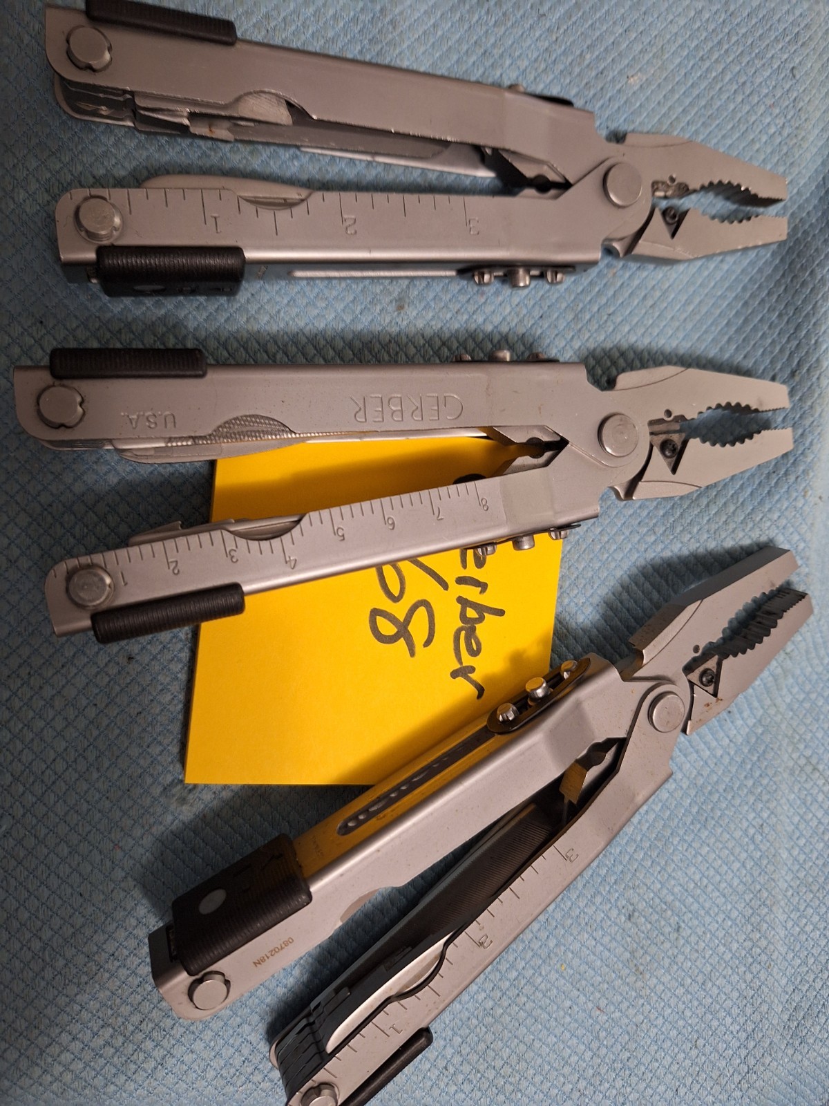 3 GERBER SILVER BLUNT NOSE PLYERS Multi Tools Loc GERBER 68