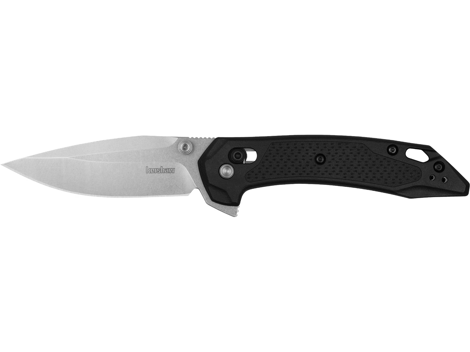 Kershaw Bonneville Pocket Knife 3.2″ Drop Point Sandvik 14C28N Stonewashed Blade