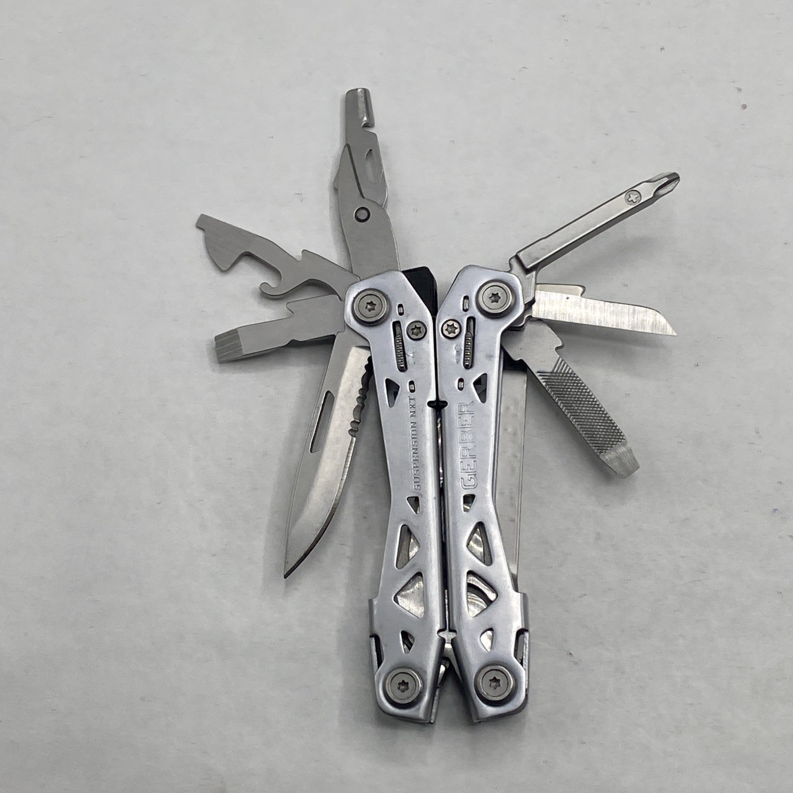 Gerber Suspension NXT & Paraframe I Knife Combo – Silver