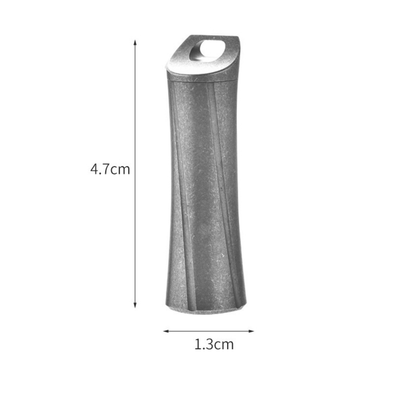 Titanium Alloy Mini Waterproof Capsule Pill Box Outdoor Portable Container EDC