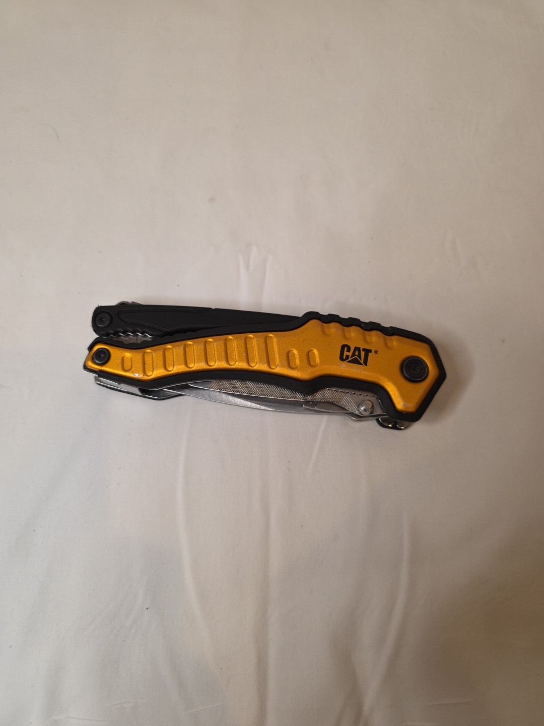 CAT XL 9-in-1 EDC Multi-Tool Pliers, Knife, Saw. Hunting, Camping, Caterpillar