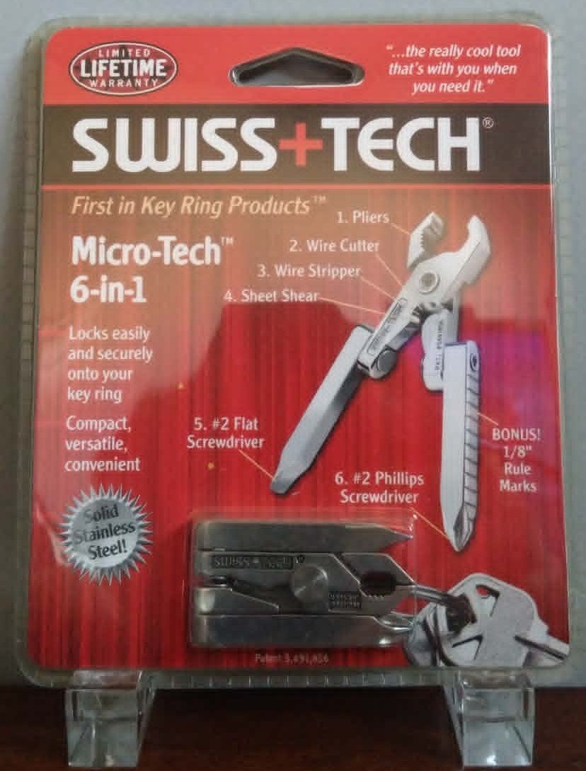 Swiss Tech MTCSS-1 Micro-Tech 6-in-1 Patent 5.491.856 New Clearance Sale