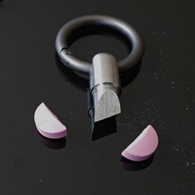 Mini Keychain Pendant Knife EDC Gear Microblade Multi-Function Key Cutting Tool