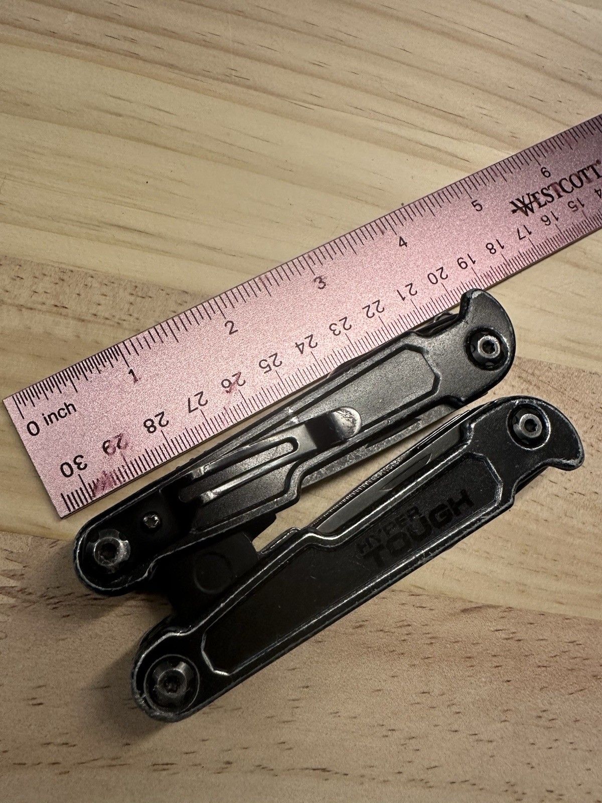 Hyper Tough 10-in-1 Multi-tool Letterman Style Locking