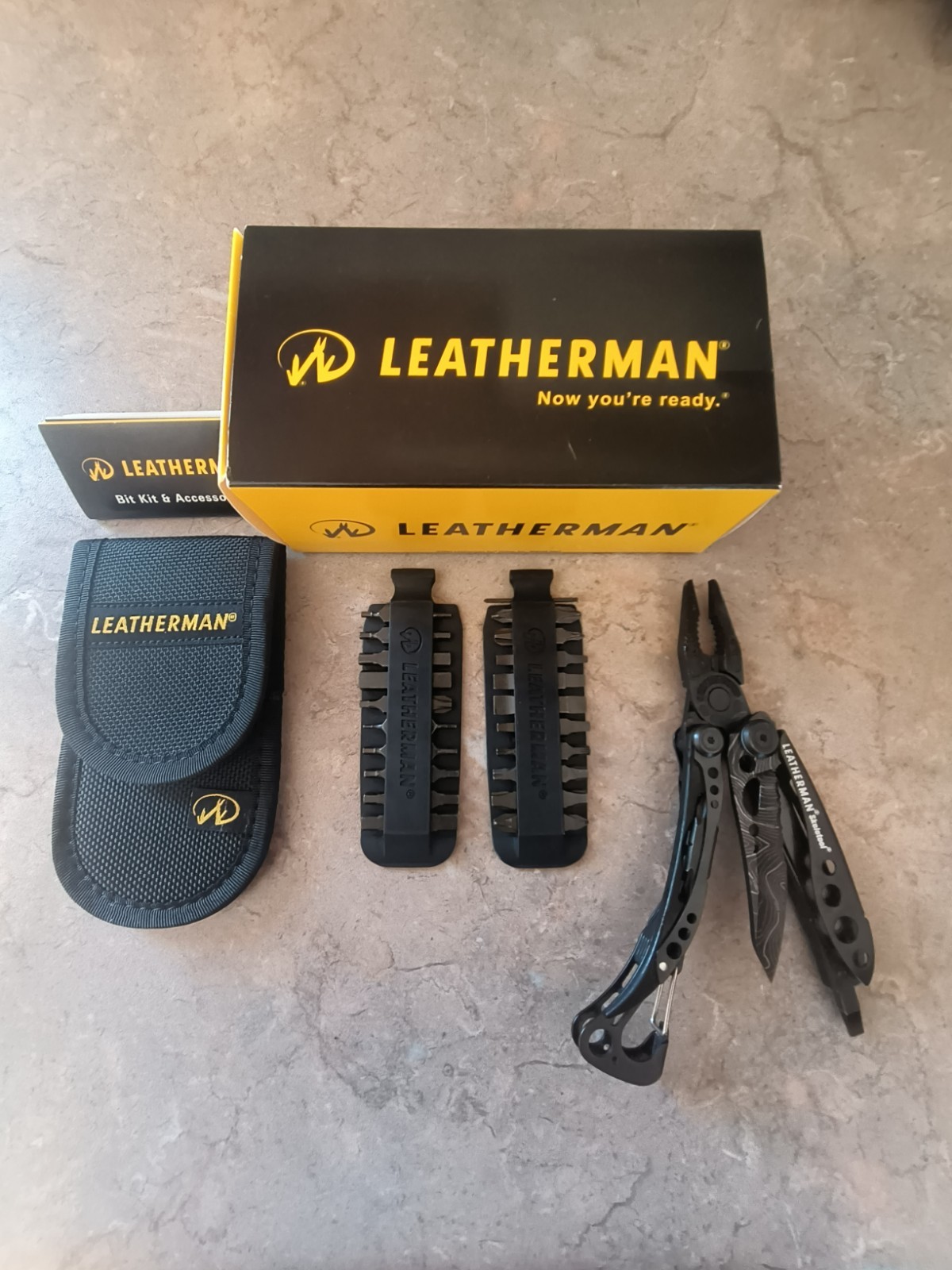 Leatherman Skeletool Topo 832755 Mutli-Tool/Bit Kit/Nylon Sheath 934860
