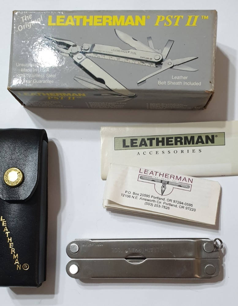 🔥🔥 Leatherman PST II Stainless Multi-Tool New in Box Rare Retired Collectable