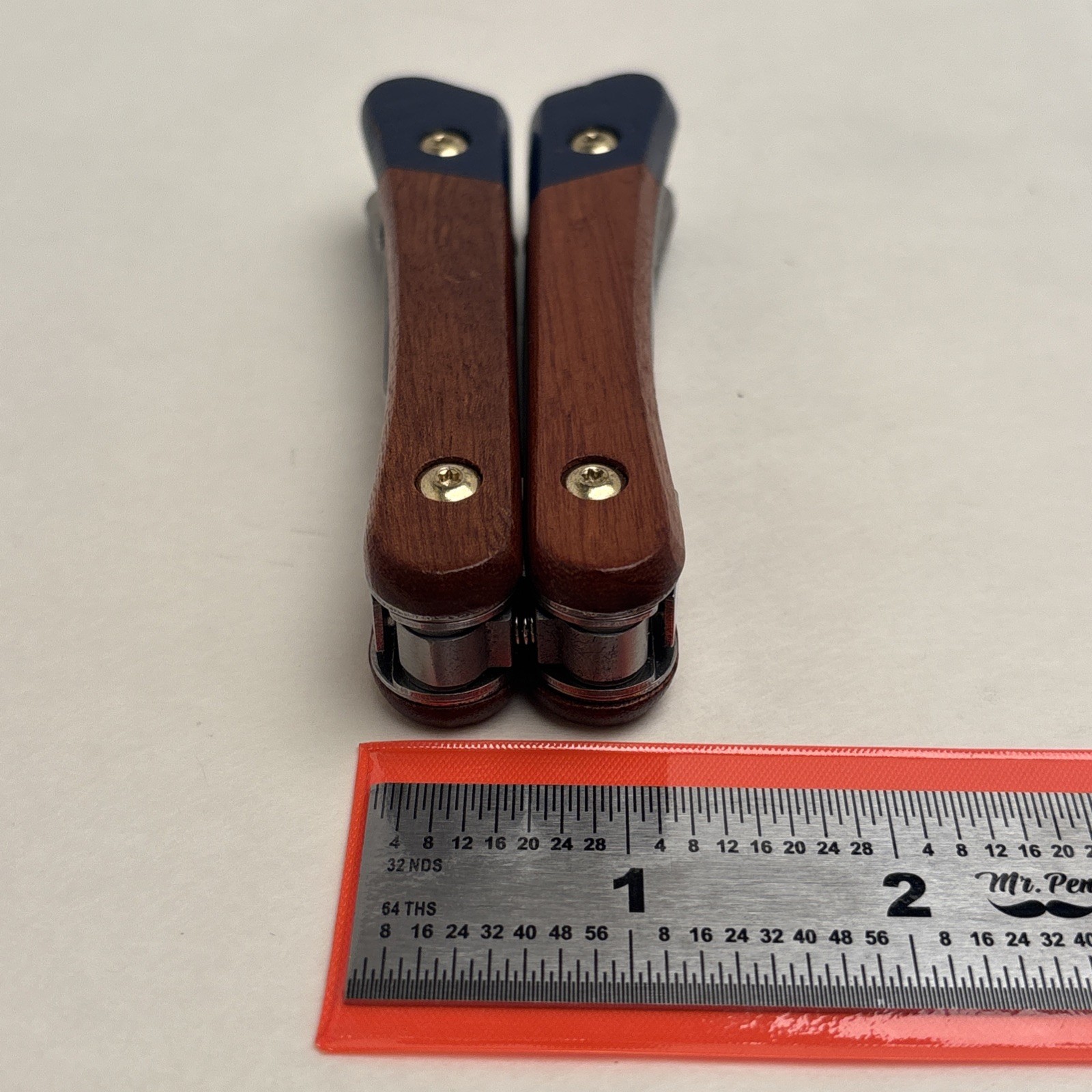 Wild + Wolf Wilderness Survival Tool Wood Scales Multi-tool Tactical Hunt Camp