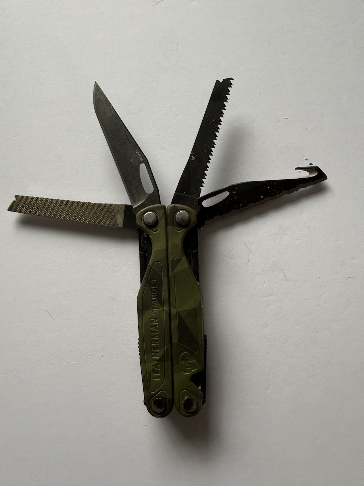 Leatherman Charge+ Plus Multi-Tool! FOREST CAMO! RARE!