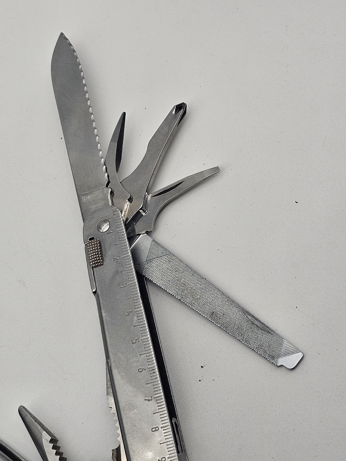 Victorinox SwissTool Multi-Tool Stainless Steel 10 Tools Silver with Sheath