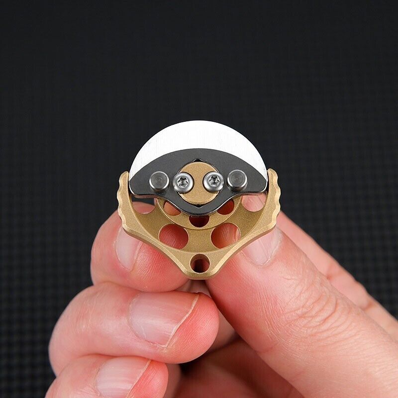 Mini Brass Creative Pocket Keychain Knife Portable Outdoor EDC Pendant Tool
