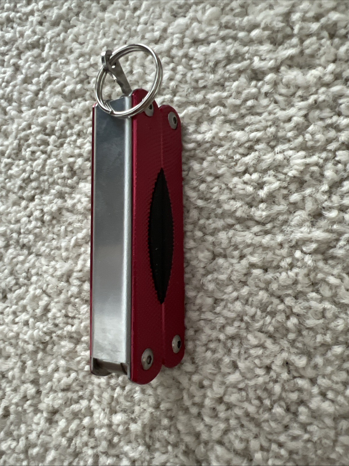 Multitool Knife w/ Pliers, Saw, Scissors – Red – Gift Box