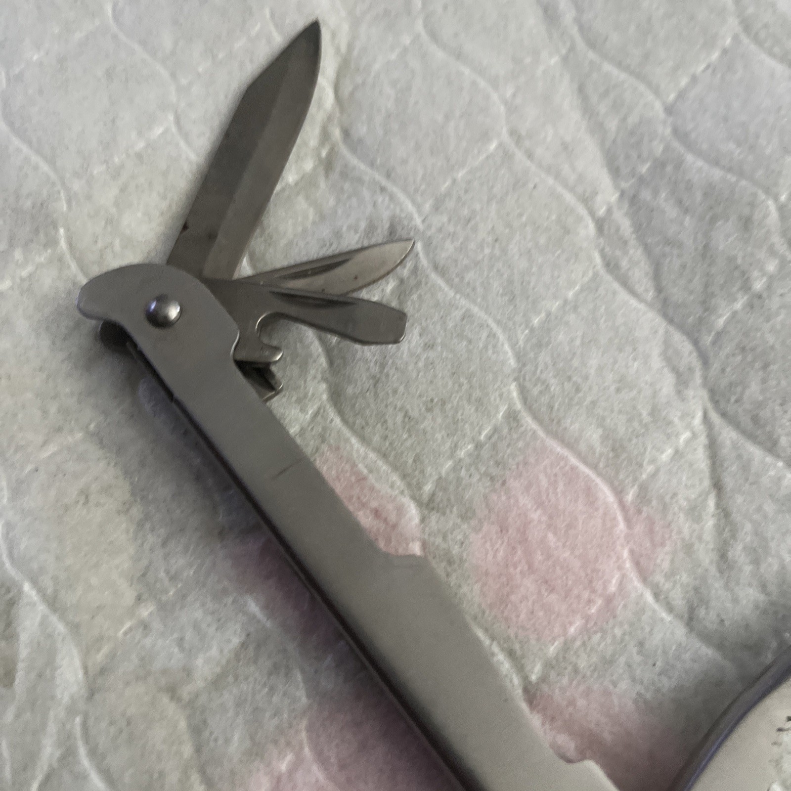 American Camper Multi Tool – Knife Ruler Screwdriver Pliers File Can Opener Etc