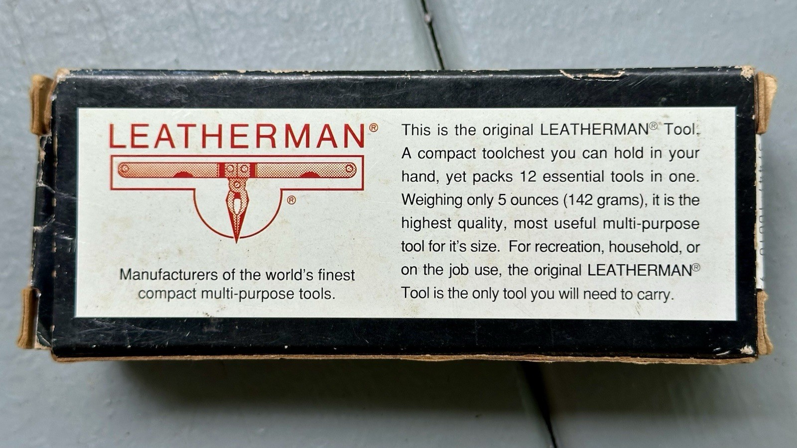 Vintage Original Leatherman Multi Tool Portland OR w/Leather Sheath USA – NIB!