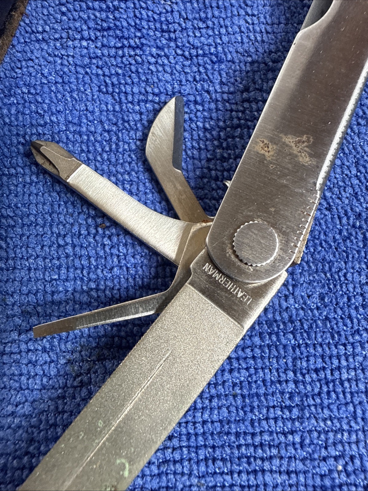 Vintage Leatherman PST II Multi-Tool | With Case / Sheath – 12/98 Date – Nice!