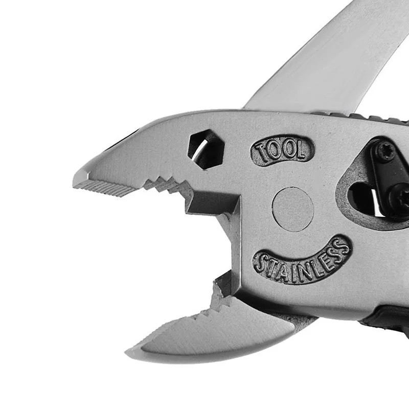 New Multi Tool Set Adjustable Wrench Jaw Screwdriver Pliers Knife Survival Gear