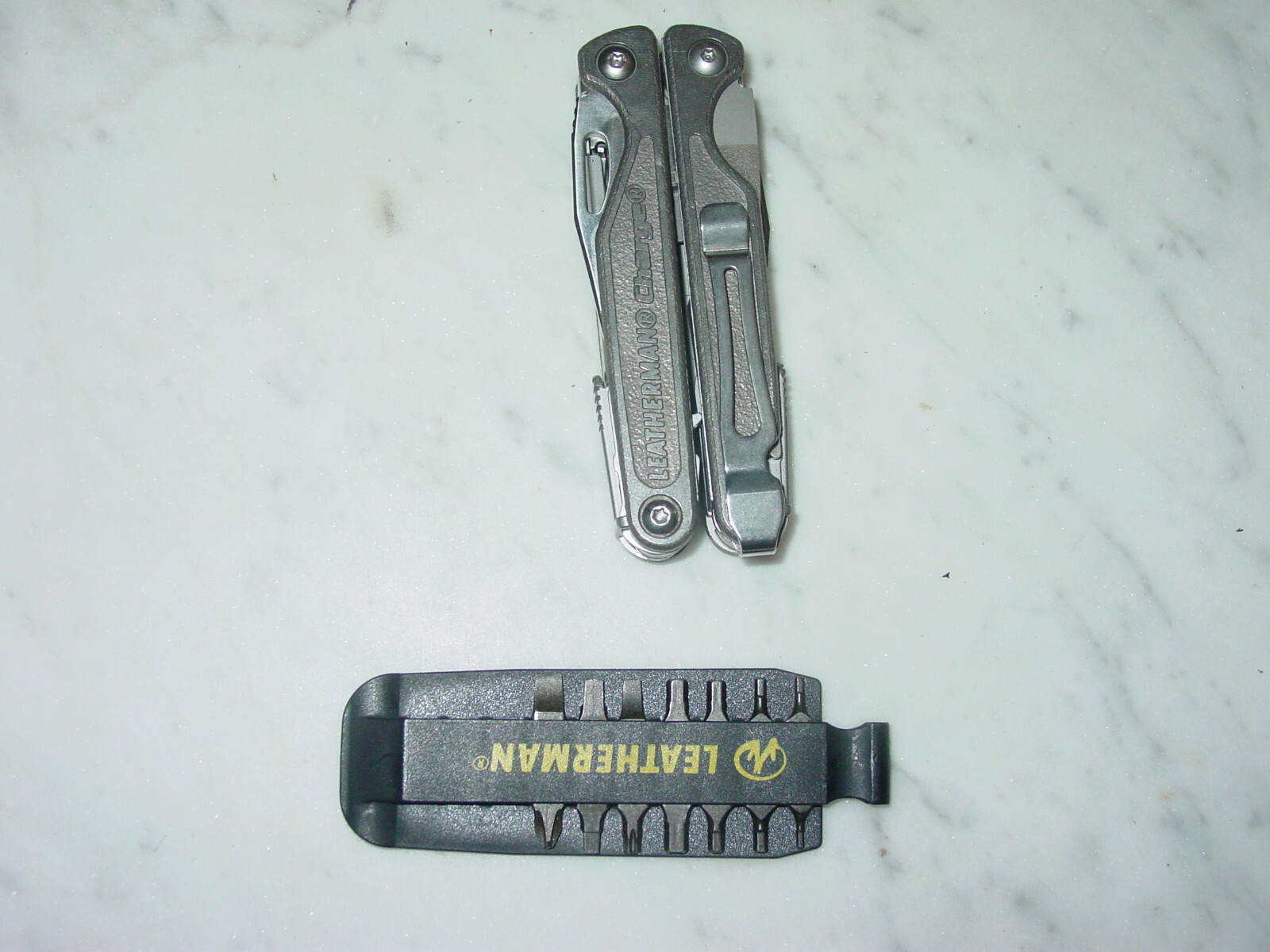 Leatherman Charge Ti 154CM Blade Leather Sheath Multi-Tool Retired