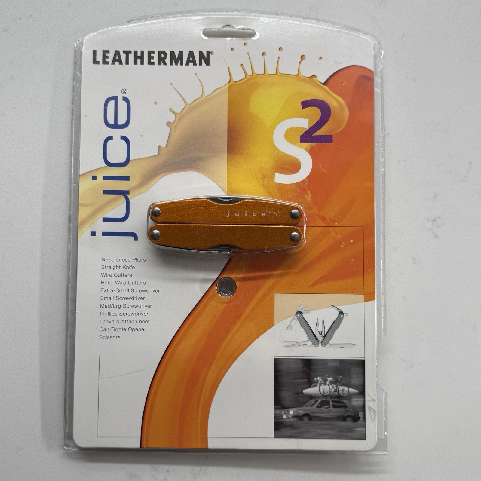 Leatherman Juice S2 Flame Orange multitool