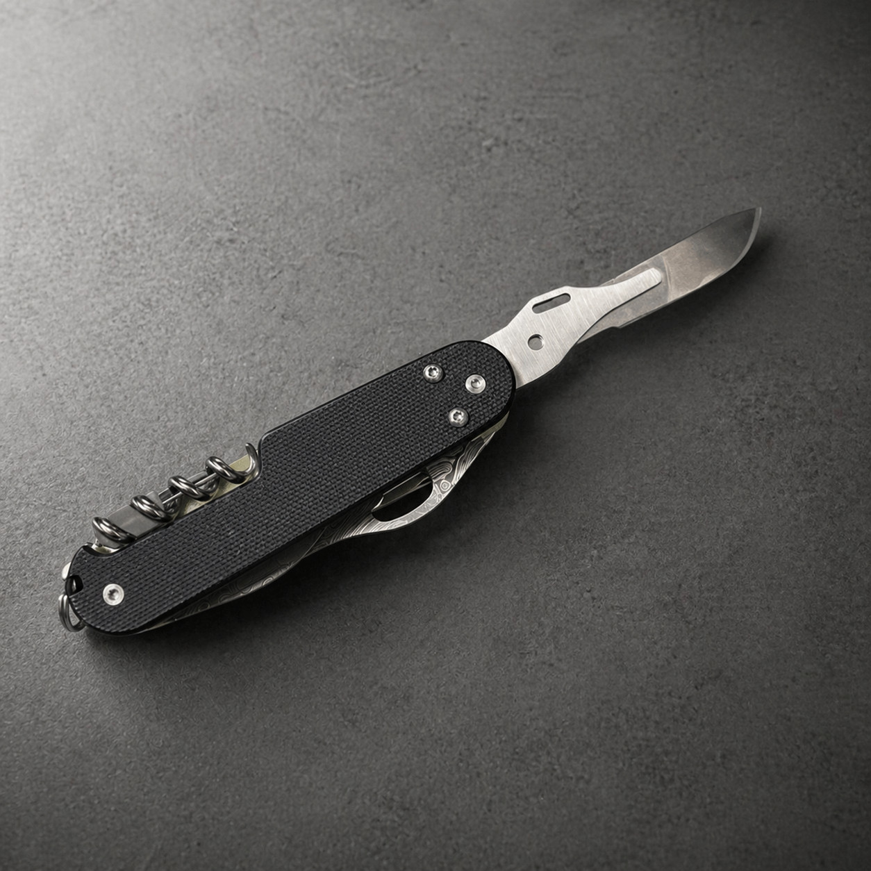 Scalpel Adapter for Victorinox 91mm – Size 4, Fits #36 Blade, Swiss Army Knife