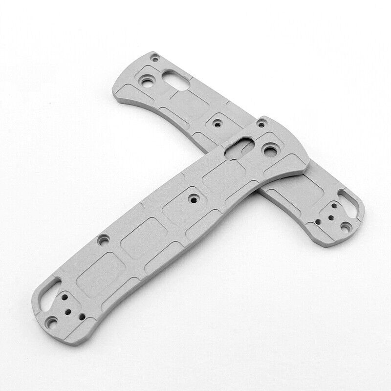 1Pair Aluminum Alloy Handle Scales for Benchmade Bugout 535 Multiple Styles