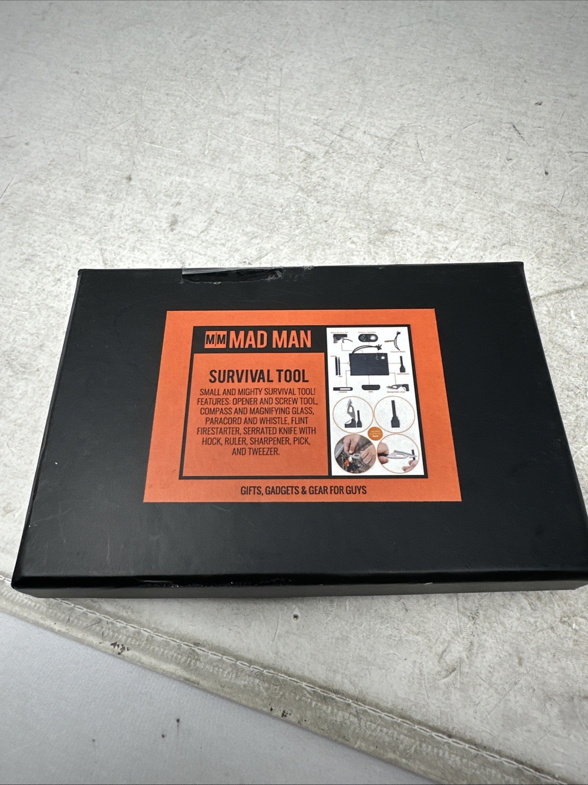 Mad Man, 18 IN 1 Survival Tool, Pocket Tool Set, Small but mighty