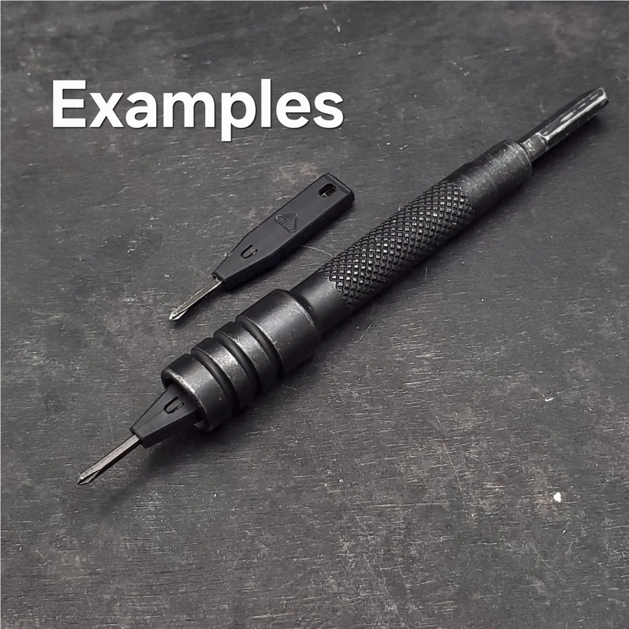 Leatherman Replacement 2 Bits And Screwdriver Eyeglass With Adapter 3D