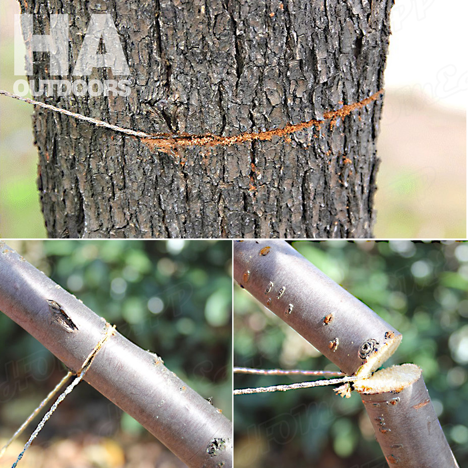 4X Portable Emergency Survival Gear Steel Wire Saw Outdoor Camping Hiking Tool