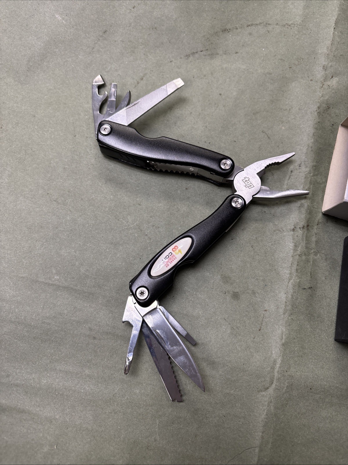 Coit Multi-Tool Set V2 Black Stainless Steel 11-in-1 Folding Tool with Box