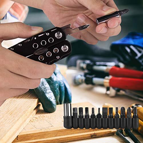 morpilot Multitool, 25-in-1 Multifunktionswerkzeug Taschenmesser Zange, Faltbar