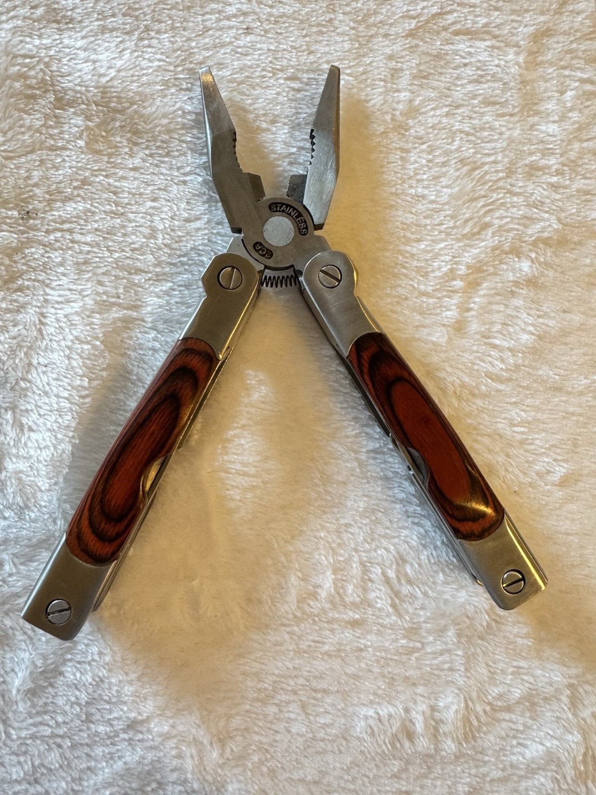 Winchester Multi Tool Knife Sheath Pliers Wood Finish Western Firearms