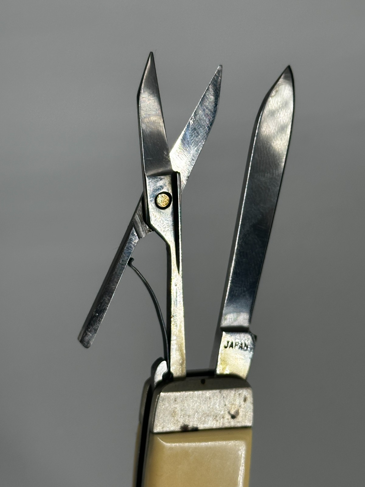 Vintage Gerber Pocket Knife Multi Tool Engraved Duck Design