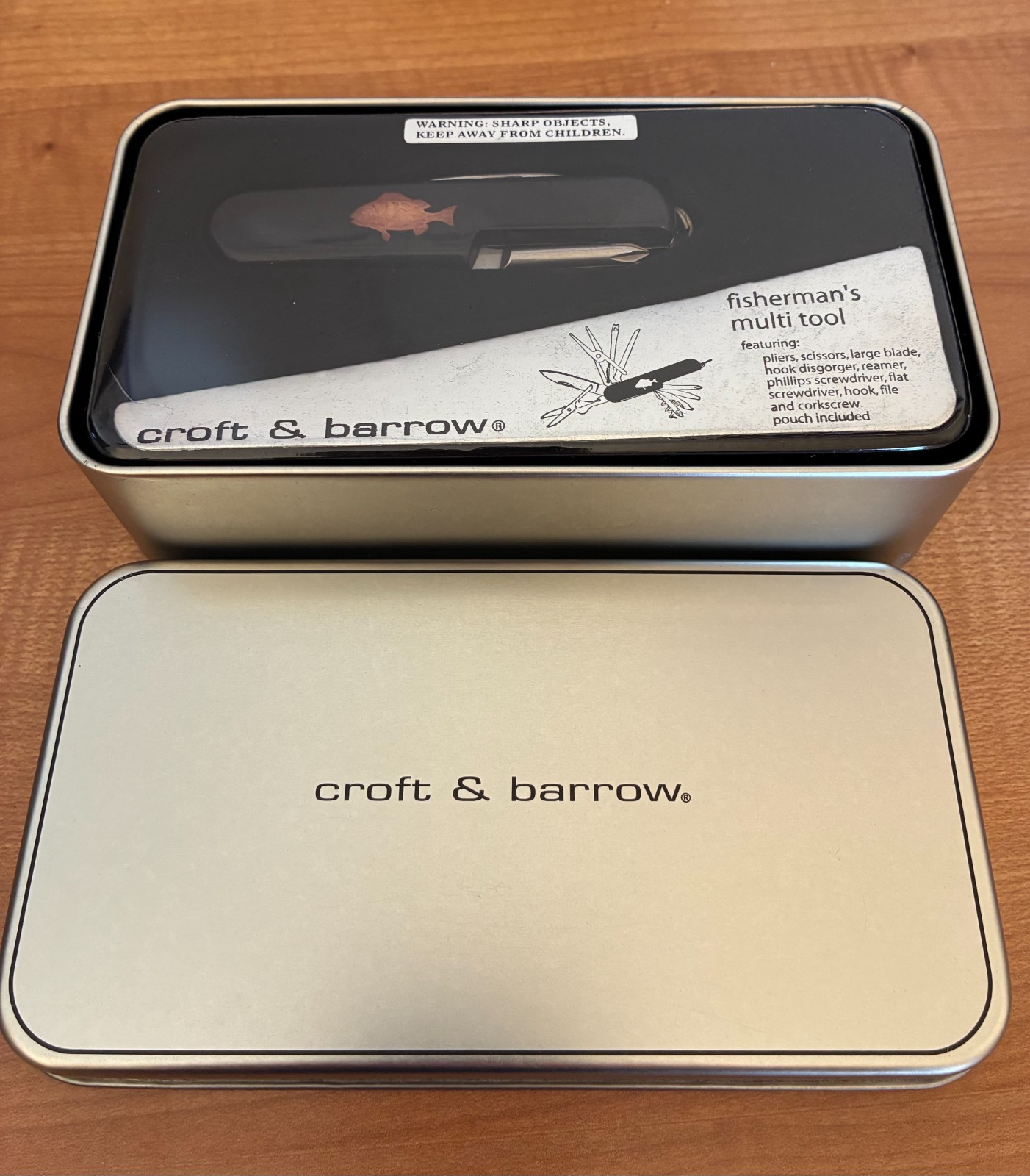 Croft & Barrow Fishermans Multi Tool in Tin – New